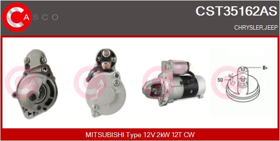 Starter - CST35162AS CASCO