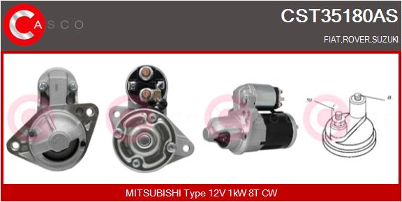Starter - CST35180AS CASCO