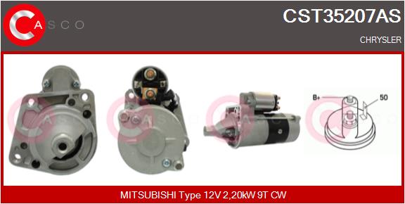 Starter - CST35207AS CASCO