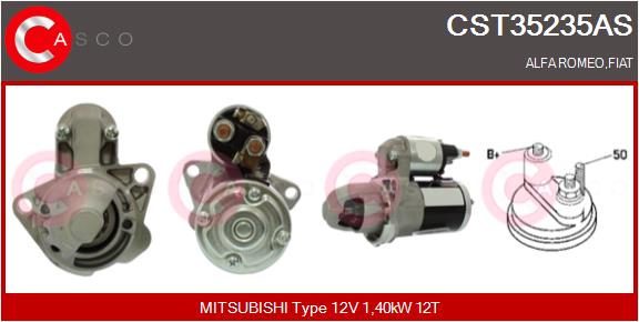 starteris - CST35235AS CASCO
