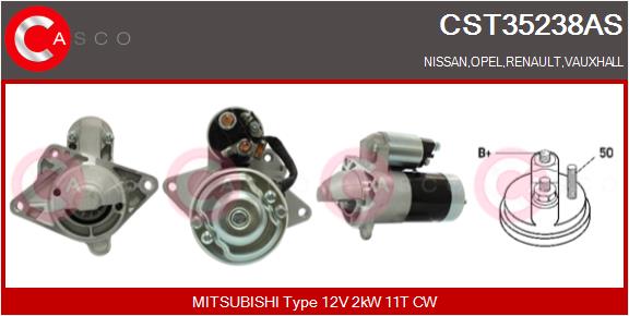 Starter - CST35238AS CASCO