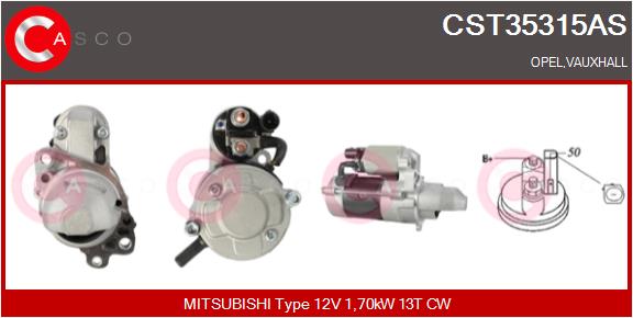 Starter - CST35315AS CASCO