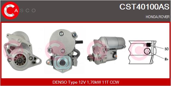 Motorino d'avviamento - CST40100AS CASCO