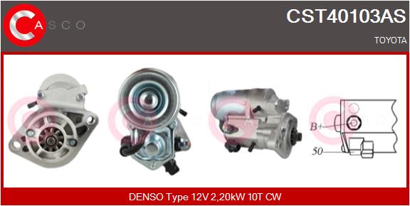 starteris - CST40103AS CASCO