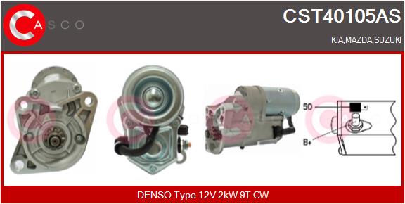 starteris - CST40105AS CASCO