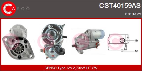 starteris - CST40159AS CASCO