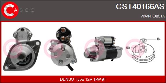 Motorino d'avviamento - CST40166AS CASCO