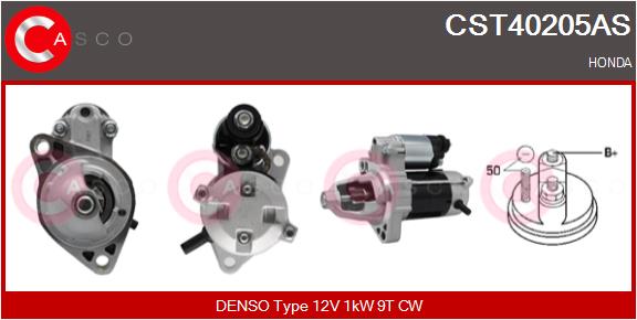 Motorino d'avviamento - CST40205AS CASCO