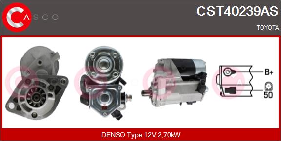 Motorino d'avviamento - CST40239AS CASCO