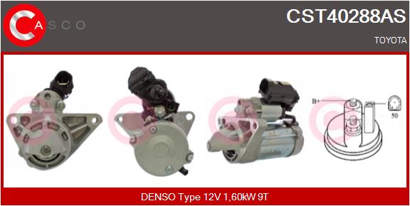 Motorino d'avviamento - CST40288AS CASCO