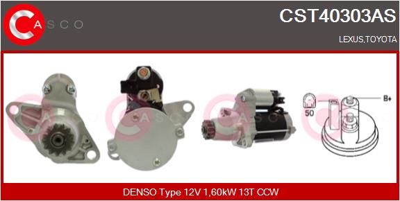 starteris - CST40303AS CASCO