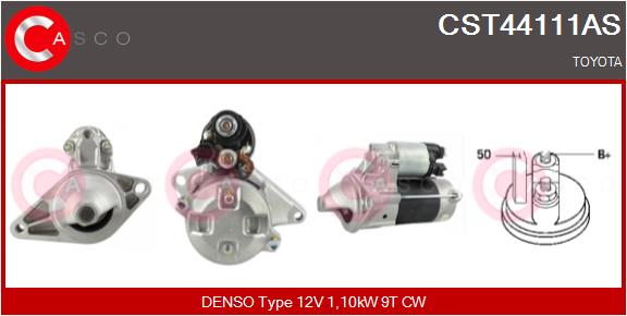 Motorino d'avviamento - CST44111AS CASCO