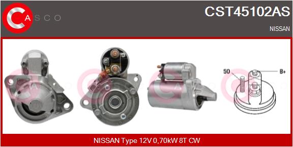 Starter - CST45102AS CASCO