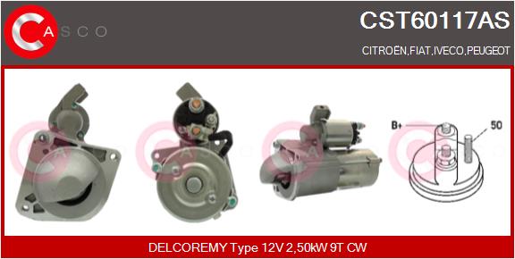 starteris - CST60117AS CASCO