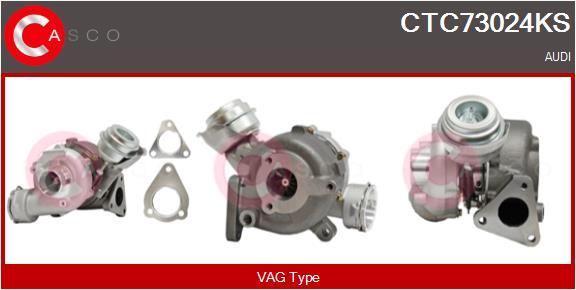 Turbocompressore, Sovralimentazione - CTC73024KS CASCO