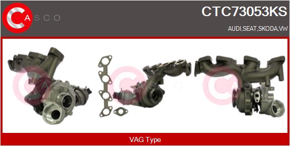 Turbocompressore, Sovralimentazione - CTC73053KS CASCO