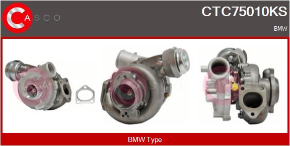 Turbocompressore, Sovralimentazione - CTC75010KS CASCO