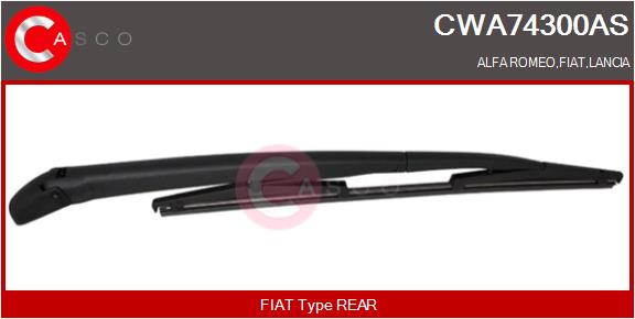Wiper Arm, window cleaning - CWA74300AS CASCO