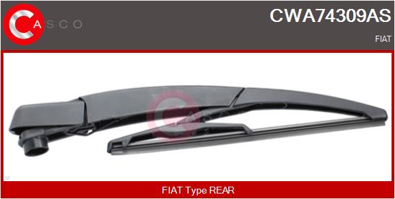 valytuvo svirtis, priekinio stiklo apliejiklis - CWA74309AS CASCO
