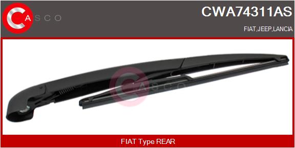 Braccio tergi, Pulizia cristalli - CWA74311AS CASCO