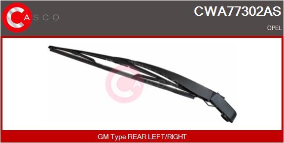 Wiper Arm, window cleaning - CWA77302AS CASCO