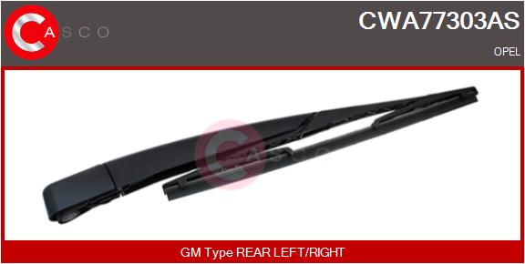 Wiper Arm, window cleaning - CWA77303AS CASCO