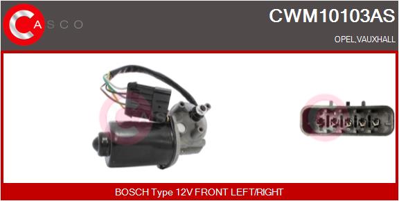 Motore tergicristallo - CWM10103AS CASCO