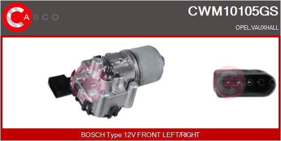 Wiper Motor - CWM10105GS CASCO