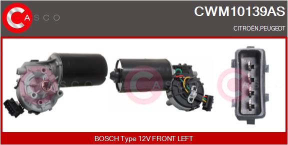 Wiper Motor - CWM10139AS CASCO
