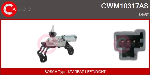 Wiper Motor - CWM10317AS CASCO