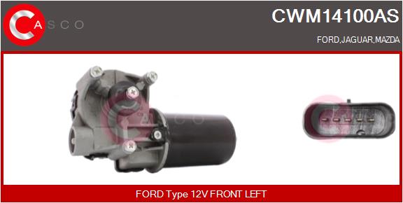 Wiper Motor - CWM14100AS CASCO