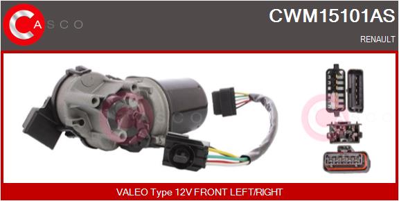 Wiper Motor - CWM15101AS CASCO