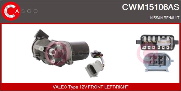 Motore tergicristallo - CWM15106AS CASCO