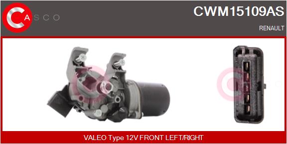 Wiper Motor - CWM15109AS CASCO