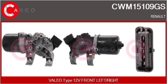 Wiper Motor - CWM15109GS CASCO