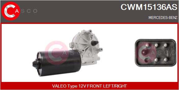 Motore tergicristallo - CWM15136AS CASCO