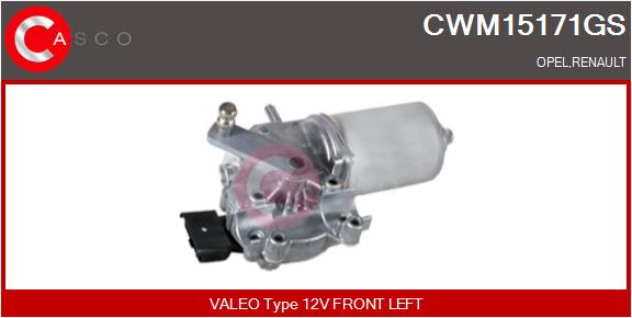 Двигатель стеклоочистителя - CWM15171GS CASCO