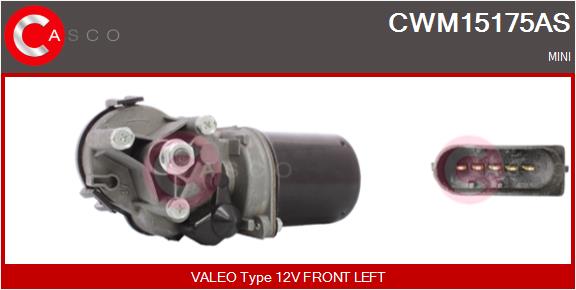 Wiper Motor - CWM15175AS CASCO