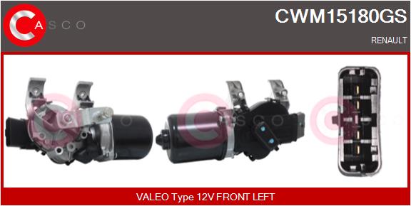 Двигатель стеклоочистителя - CWM15180GS CASCO