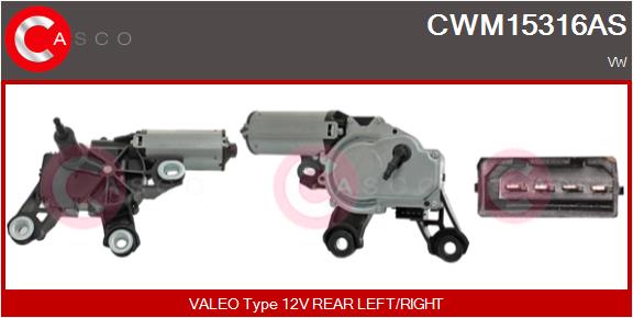 Motore tergicristallo - CWM15316AS CASCO