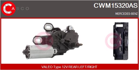 Wiper Motor - CWM15320AS CASCO