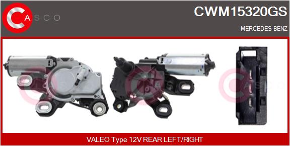 Wiper Motor - CWM15320GS CASCO
