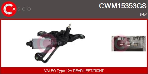 valytuvo variklis - CWM15353GS CASCO