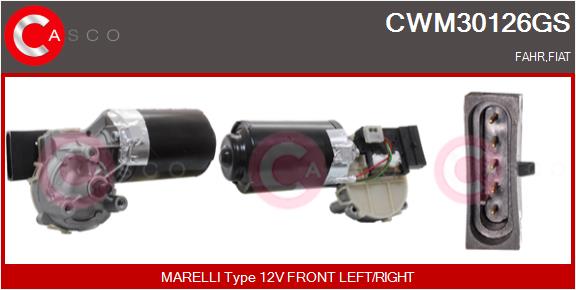 Wiper Motor - CWM30126GS CASCO
