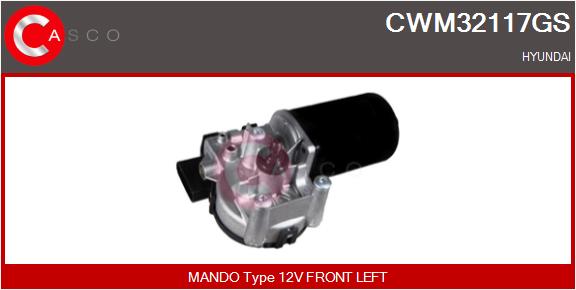 Wiper Motor - CWM32117GS CASCO