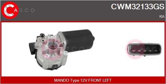 Wiper Motor - CWM32133GS CASCO