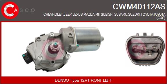 Wiper Motor - CWM40112AS CASCO