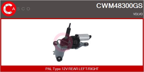 Wiper Motor - CWM48300GS CASCO
