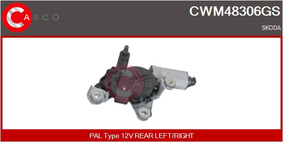 Wiper Motor - CWM48306GS CASCO