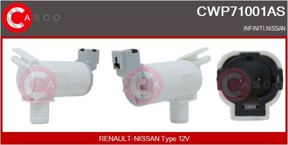 Water Pump, window cleaning - CWP71001AS CASCO